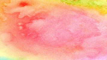 Watercolor pastel background. aquarelle colorful stains on paper . photo