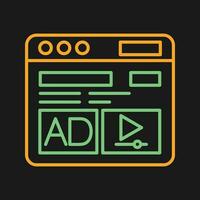 AD Vector Icon