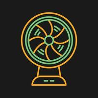 icono de vector de ventilador