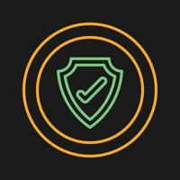 Security Token Vector Icon