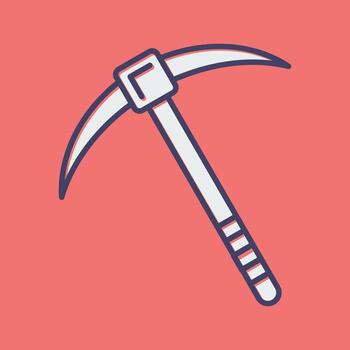 Pickaxe Vector icon