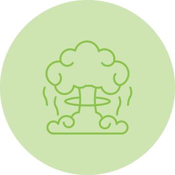 Explosive Line Icon vector