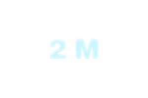 2 million subscribers celebration greeting Number with frozen design png