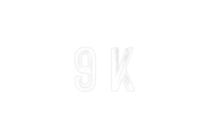 9 k subscribers celebration greeting Number with chalk design png