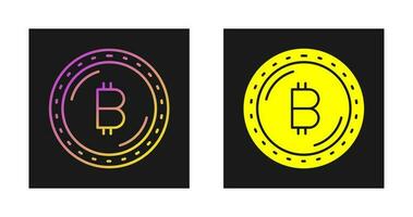 Bitcoin Currency Vector Icon