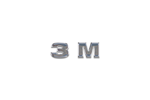 3 million subscribers celebration greeting Number with chrome design png