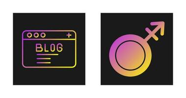 Blog Vector Icon