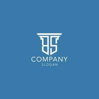 BS vector company logo