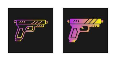 icono de vector de pistola