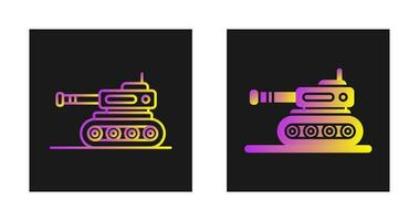 icono de vector de tanque