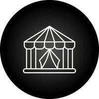 Circus Tent Vector Icon