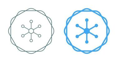 Molecular Structure Vector Icon