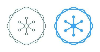 Molecular Structure Vector Icon