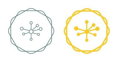 Molecular Structure Vector Icon