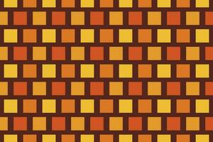 Brown square tile seamless pattern. Mosaic background vector illustration.