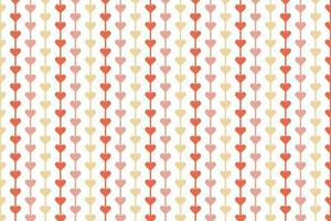 Seamless pattern of striped line heart vector background