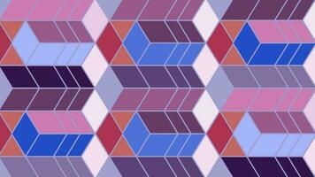colorful abstract polygon background design vector
