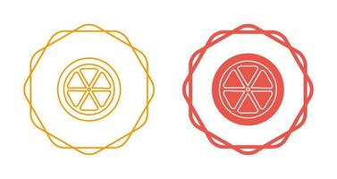 Orange slice Vector Icon