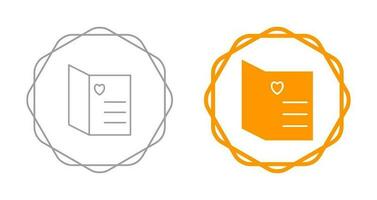 Open Card Vector Icon