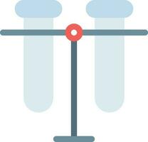 test tube vector illustration on a background.Premium quality symbols.vector icons for concept and graphic design.