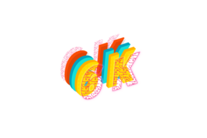 6 k subscribers celebration greeting Number with tech design png