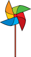pinwheel PNG illustratie