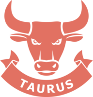 Taureau zodiaque signe - horoscope symbole. png illustration