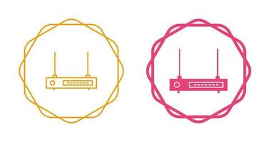 icono de vector de enrutador wifi