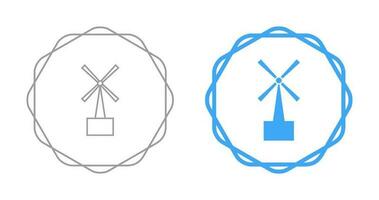 Windmills Vector Icon