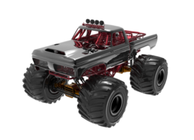 Monster truck 3d isolated png