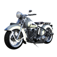 motorcykel isolerat 3d tolkning png