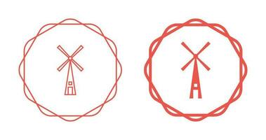 Windmill Vector Icon