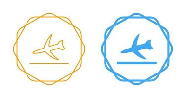 Flight Landing Vector Icon