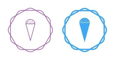 Cone icecream Vector Icon