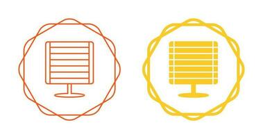 Infrared Heater Vector Icon