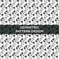 Modern abstract geometric pattern design vector