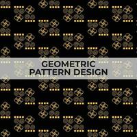 Modern abstract geometric pattern design vector
