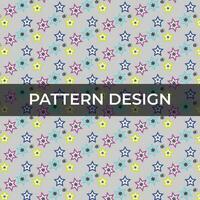 Modern abstract geometric pattern design vector