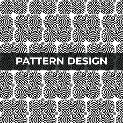Modern abstract geometric pattern design