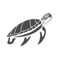 Tortuga logo icono diseño vector