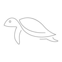 Turtle logo icon design vector