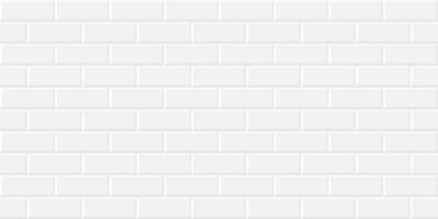 White Brick Wall Background Seamless Pattern Design. Vector illustration. Eps10