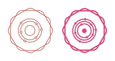 Atomic Structure Vector Icon