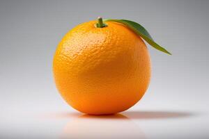 de cerca un Fresco todo naranja agrios Fruta aislar. ai generado foto