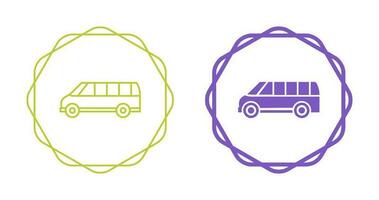 Delivery Bus Vector Icon