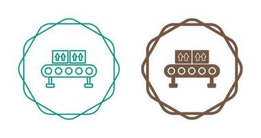 Assembly Line Vector Icon