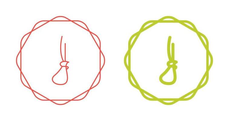 Noose Vector Icon