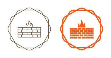 Firewall Vector Icon