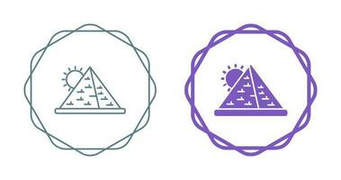 Pyramid Vector Icon