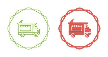 Bakery Truck Vector Icon